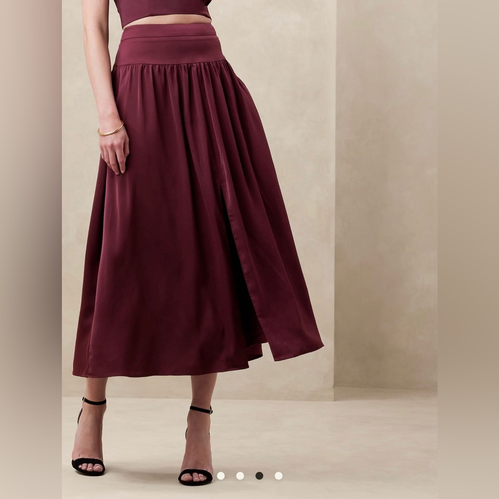 Banana Republic Factory Drop-waist Maxi Skirt